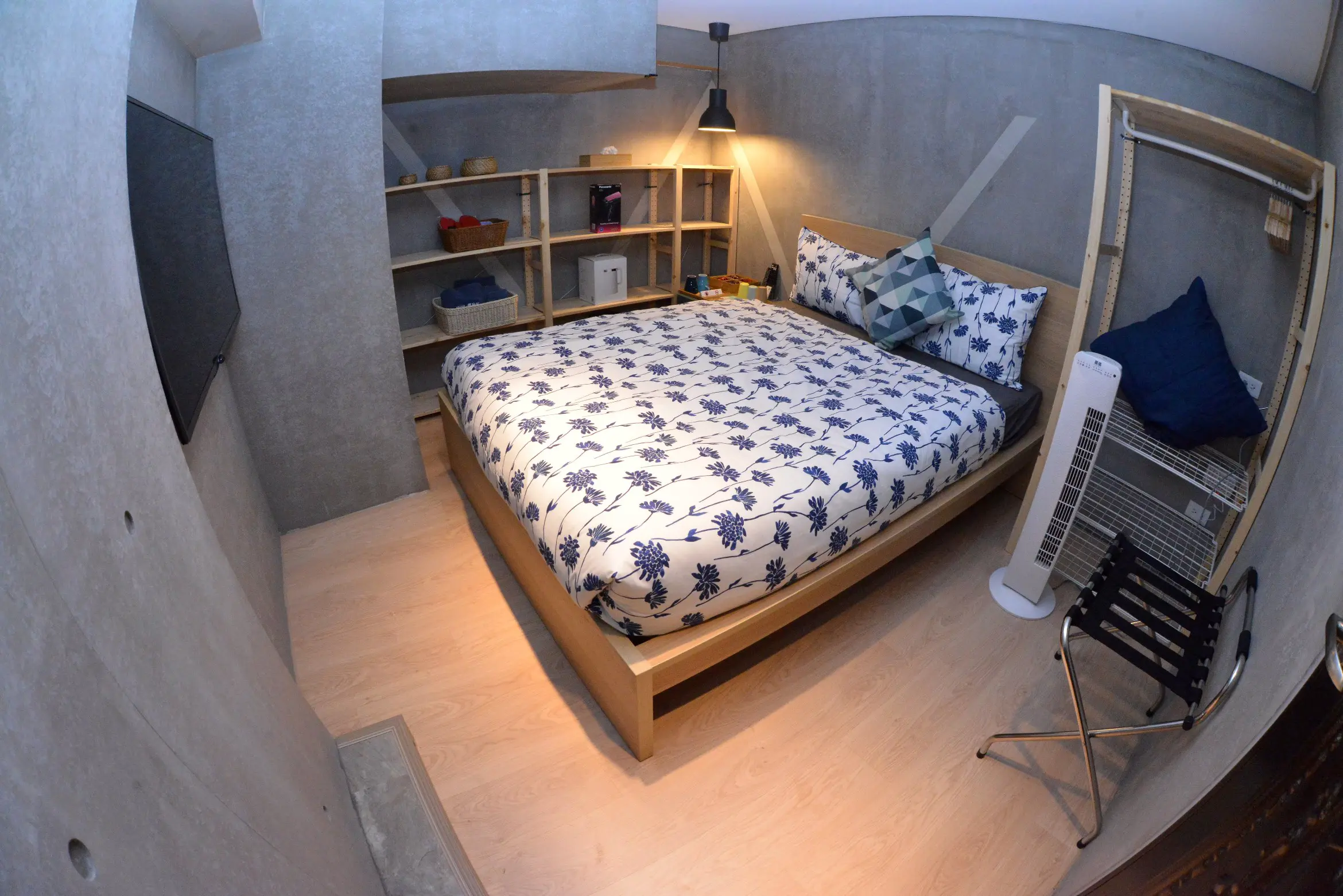 標準 席夢思 冷暖氣房－附共用免治衛浴 免費停車